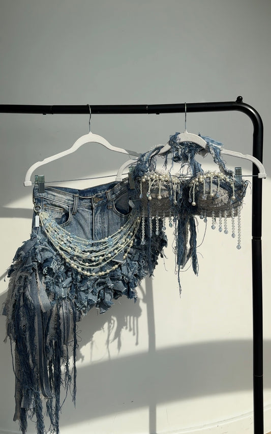 ROUGH ELEGANCE- BLUE